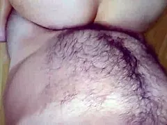 stepmom's tight ass stuffed with cock before she slurps it clean!