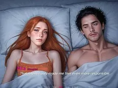 mila ai's loyal route turns into rough interracial gangbang creampie squirting frenzy