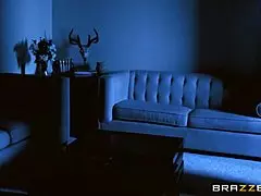 horny teen burglar girl gets poked hard by teen bitch