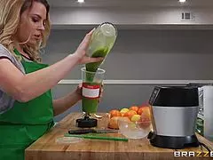 Two Horny Lesbians Screwing Hard in a Coffee Shop Breakroom