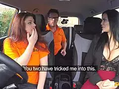 Rough drive instructor bangs trainee hard! Wow!