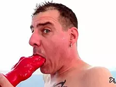 slutty sissy gets butthole dominated in pov femdom