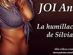 Silvia's Humiliating JOI Anal