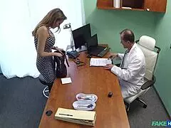 Grote Tieten Babe Vraagt: Klaar voor Dit Beuken, Dokter?