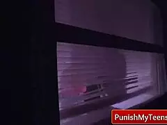 Bound Teen Punished With Extreme Bondage Spanking