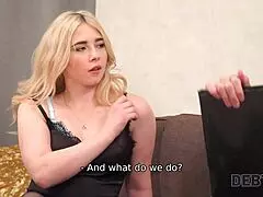 Debt4k story: Avoiding JAIL by having SEX with the collector now.