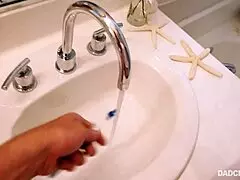 You want to see this teen 18+ bitch sucking and riding big dick with her natural tits?