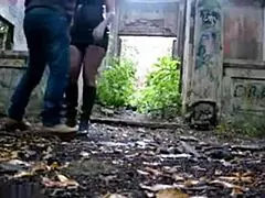 Blonde Hooker Seduces With Raw Sex In The Eerie Shadows Of An Abandoned Building.