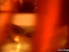 Arabian princess dances sensually