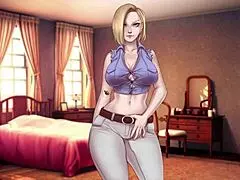 Blonde milf explores dragon ball adventure