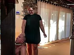 Mistress April punishes patient with porcupine cock in hospital bondage