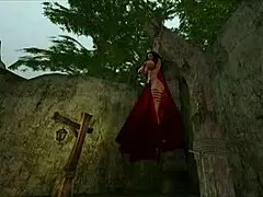 Bound alien assfucks in bizarre fantasy