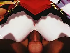 Miku Rides as Horny Vampire