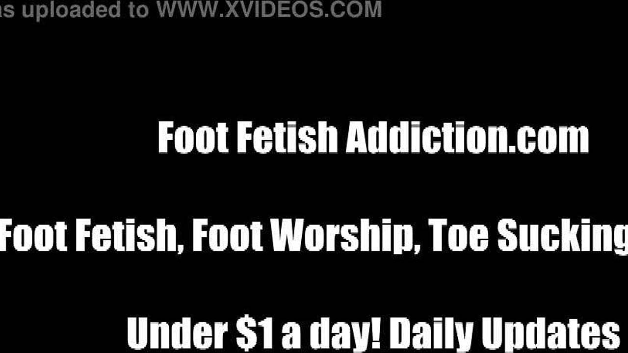 Foot fetish BDSM scene with femdom and POV camera